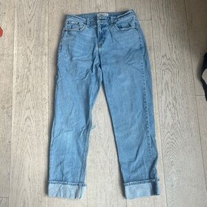 Abercrombie & Fitch Light Blue Boyfriend Jeans